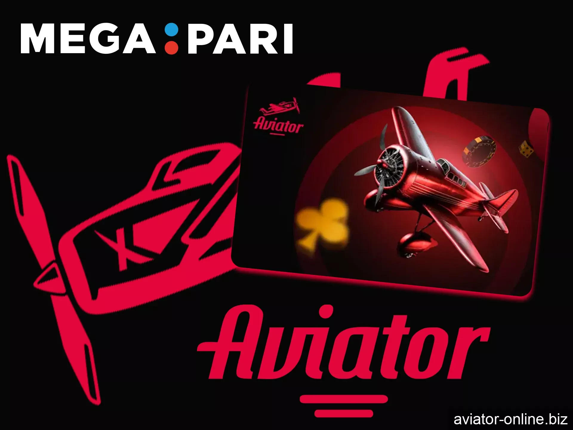 Megapari offers bonuses for playing Aviator.